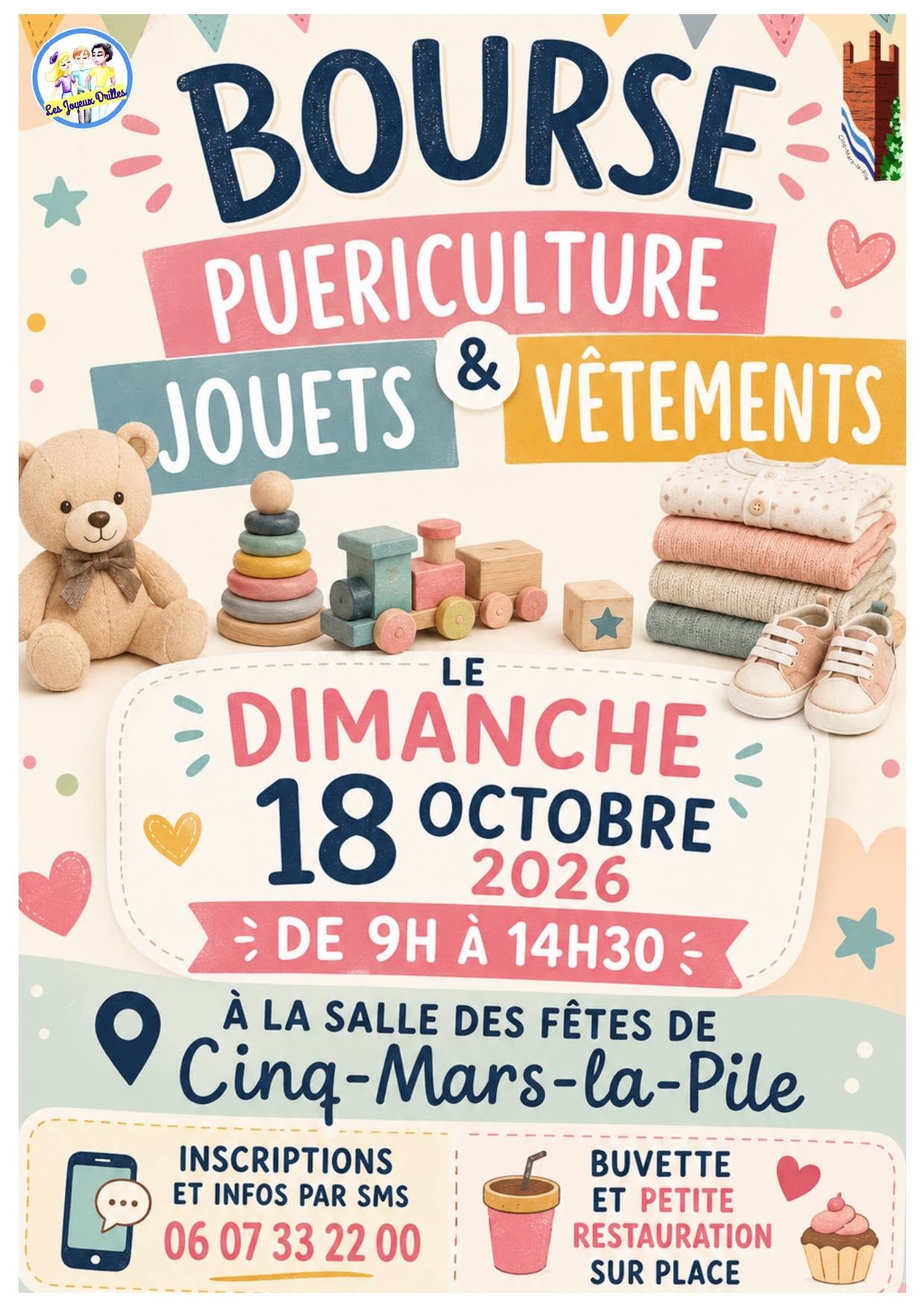 Bourse puériculture (Les Joyeux Drilles)