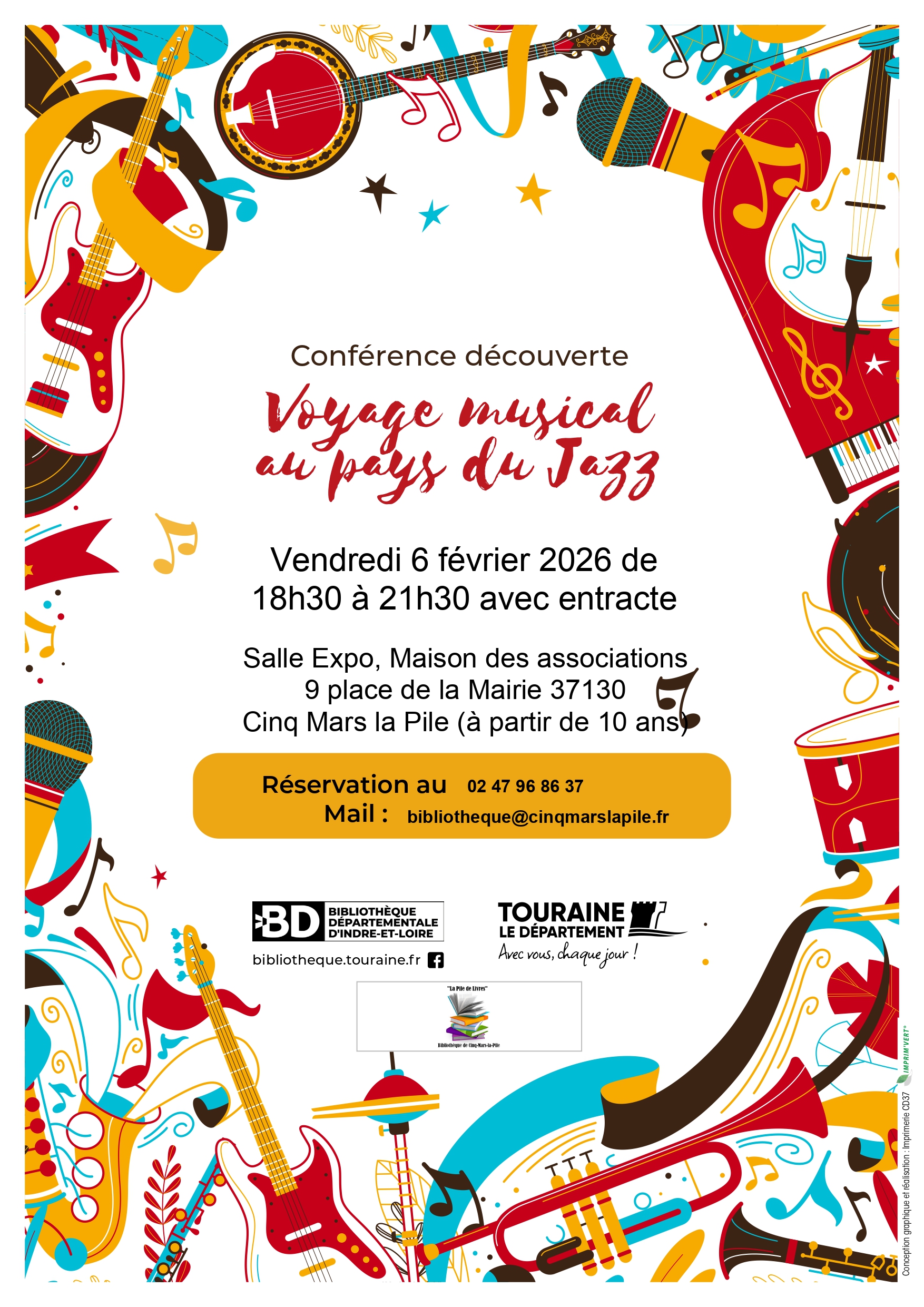 Conférence découverte : Voyage musical au pays du Jazz