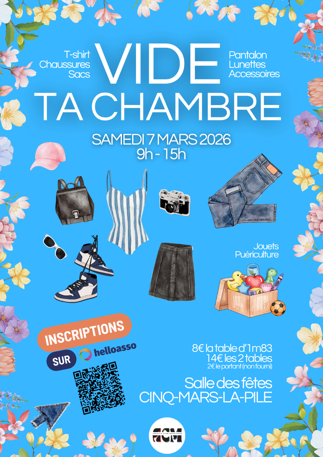 “Vide ta chambre”