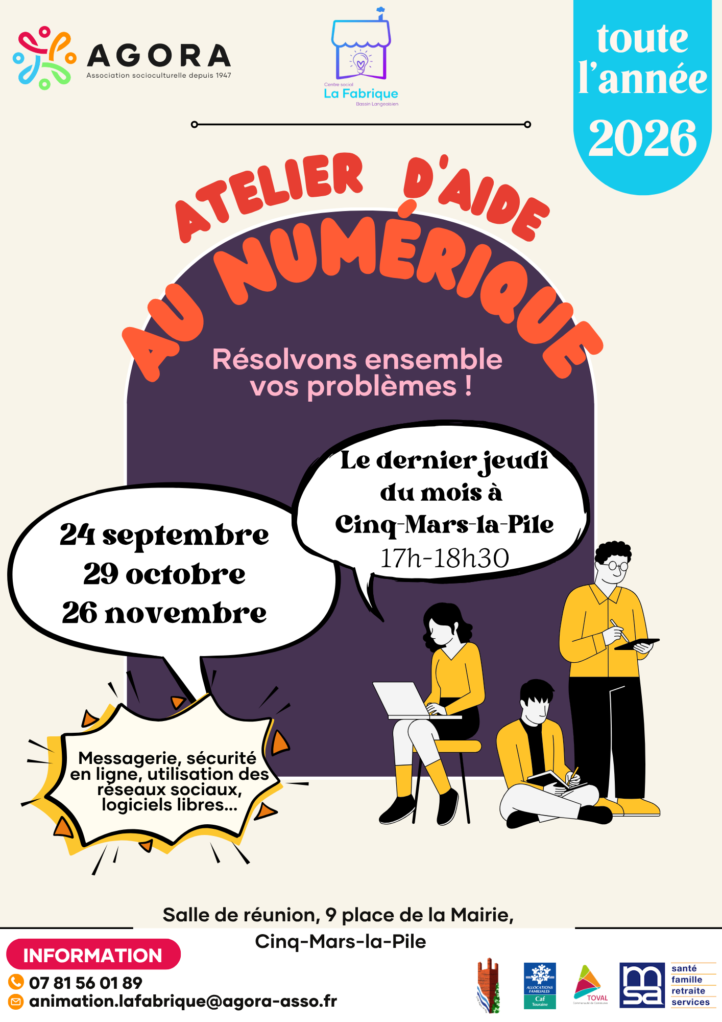 Atelier numérique (Agora)